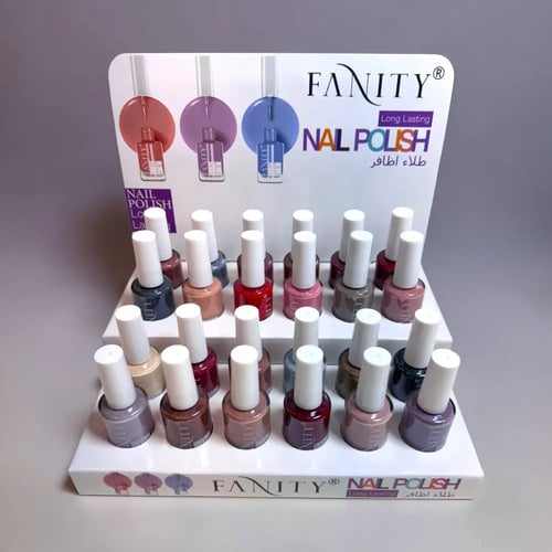 بوكس مناكير فانيتي الاحترافي 24 لون جذاب وثابت - 1...