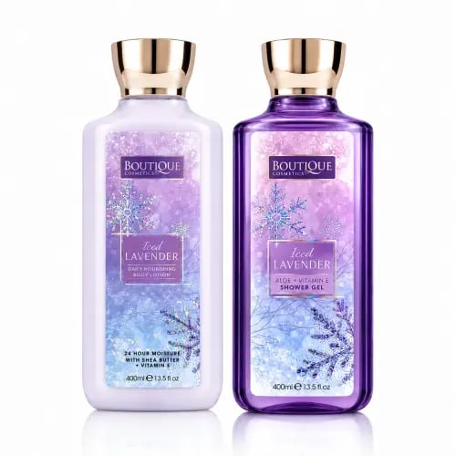 مجموعة آيسد لافندر بوتيك Iced Lavender | جل استحما...