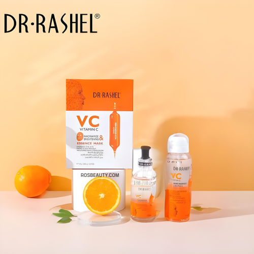 مجموعة العناية بالبشرة بخلاصة فيتامين C و النياسين...