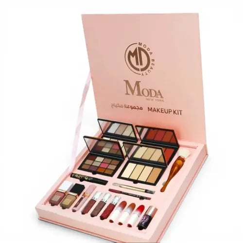 بوكس مكياج مودا قولدن روز 18 قطعة Moda Golden Rose...