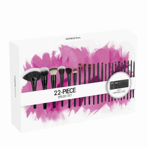 طقم فرش مكياج هارت بالم 22 قطعة منوعة