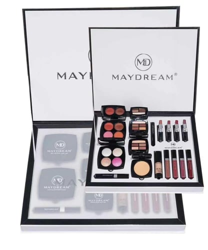 بوكس مكياج ماي دريم المتكامل الاحترافي - Maydream...