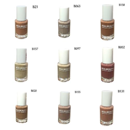 طلاء اظافر مناكير 9 ألوان نودية من ريل بيوتي