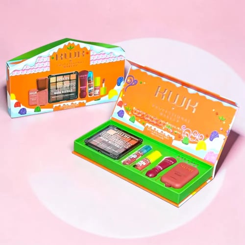 طقم مكياج كيه دبليو كيه المتكامل 5 في 1 - KWK Prof...