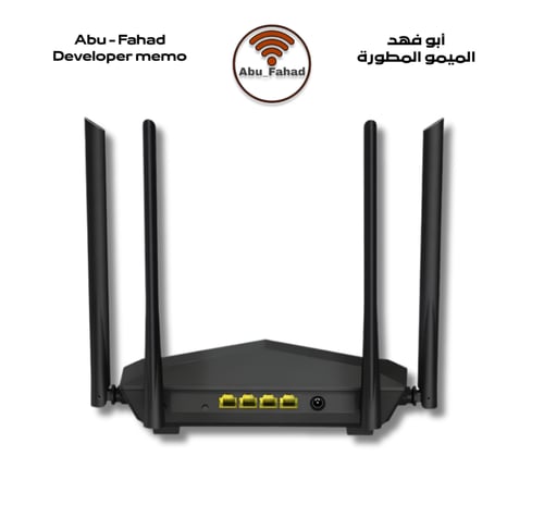 راوتر WiFi ميجابيت من تيندا سمارت ثنائي النطاق، تي...