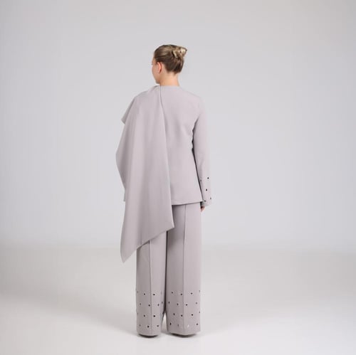 Grey Eyelet SET