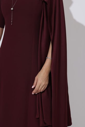 Burgundy MAXI DRESS