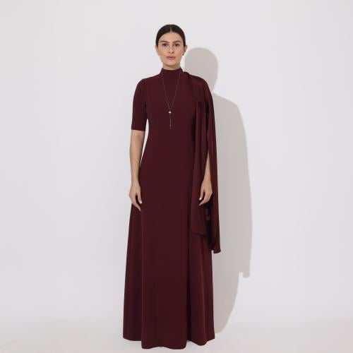 Burgundy MAXI DRESS
