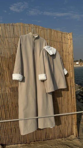 بالطو بناتي جوخ ومن الداخل فرو