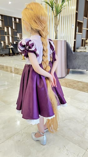 فستان الأميرة روبانزل