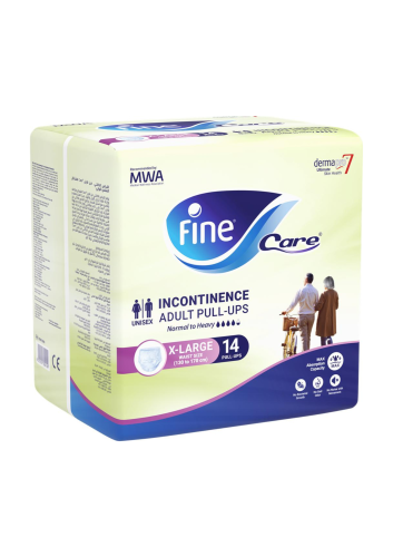 حفاضات كبار السن فاين كير 14ق XL