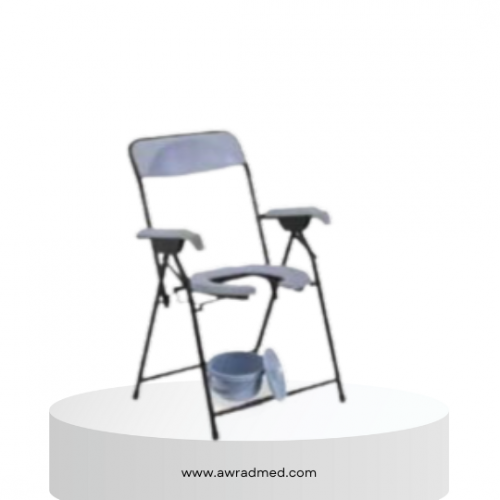 كرسي حمام منفصل مع مسند ظهر