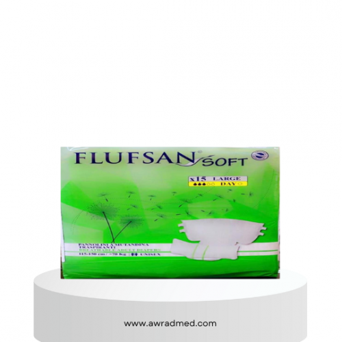 حفاضات كبار السن فلوفسان 15ق L