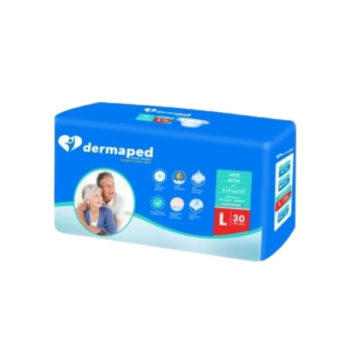 حفاضات ديرمابيد عادية 30ق - dermaped حفاضات كبار ا...