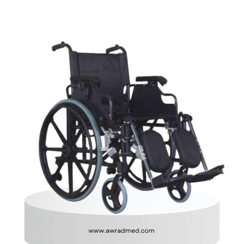 كرسي متحرك من الالومنيوم مع عجلة سريعة التحرير اسو...