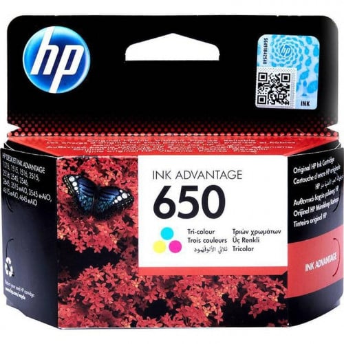 حبر طابعة HP 650الوان
