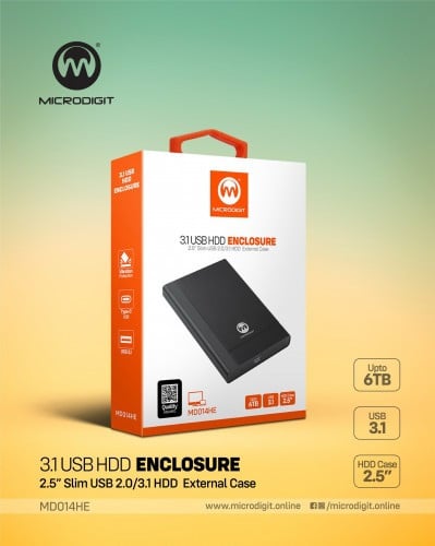 حالة القرص الصلب للكمبيوتر المحمول 2.5