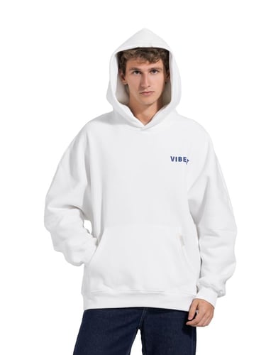 Signature White Hoodie