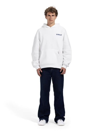 Signature White Hoodie