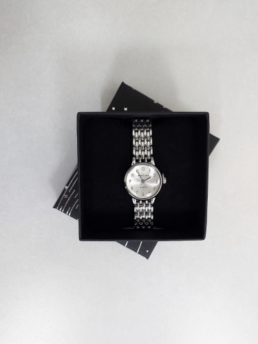 ساعة اطفال فضي