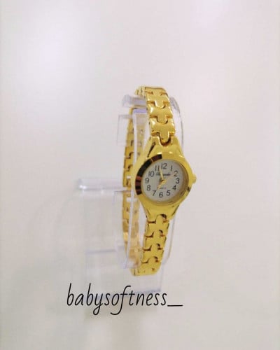 ساعة أطفال ذهبي