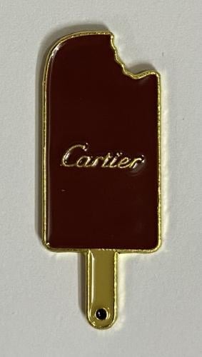 ستيكر معدني ايسكريم كارتير