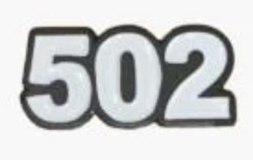 ستيكر معدني 502