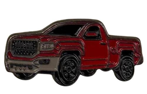 ستيكر معدني سييرا احمر