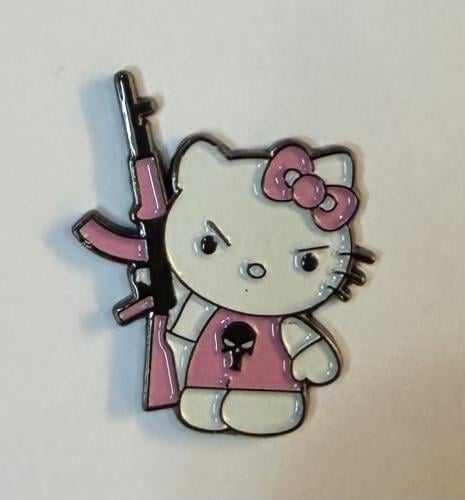 ستيكر معدني هيلوكيتي و مسدس