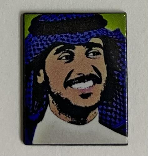 ستيكر معدني عايض