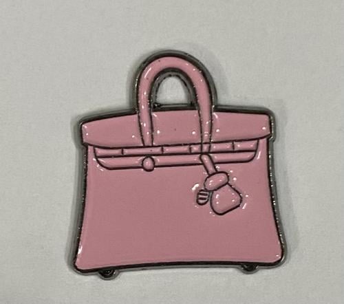 ستيكر معدني بيركن وردية