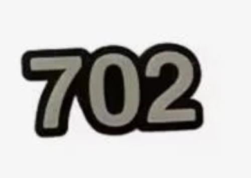 ستيكر معدني 702