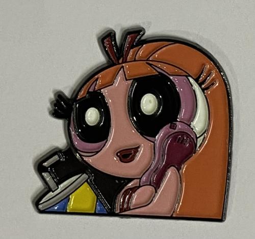 ستيكر معدني فتيات القوة