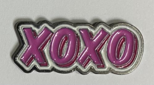 ستيكر معدني xoxo