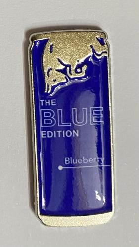 ستيكر معدني ريدبول ازرق