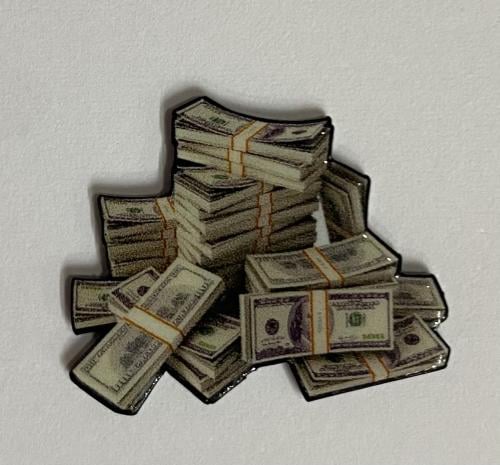 ستيكر معدني اموال