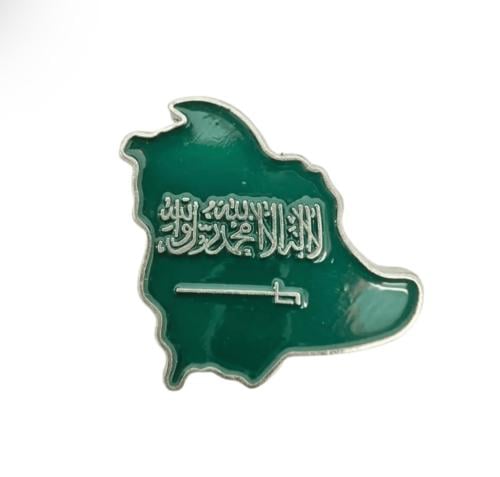 ستيكر معدني خريطة المملكة