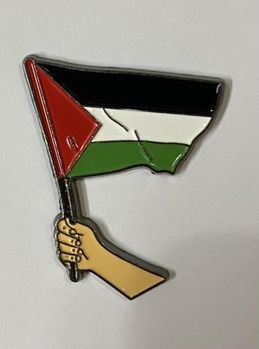 ستيكر معدني علم فلسطين