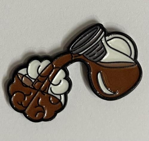 ستيكر معدني قهوة