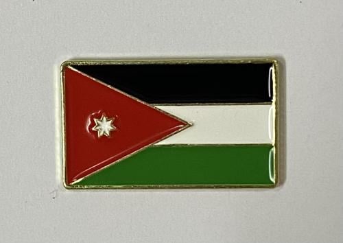 ستيكر معدني علم الاردن