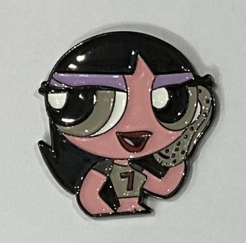 ستيكر معدني فتيات القوة