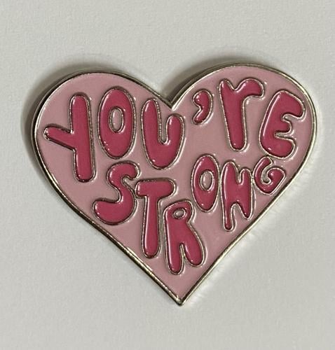 ستيكر معدني you’re strong