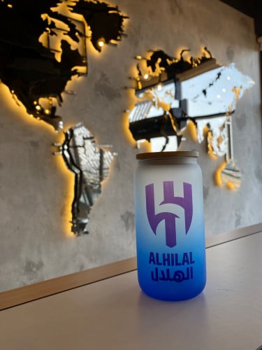 كوب الهلال زجاجي