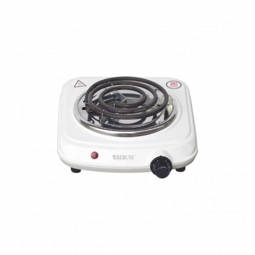 موقد كهربائي متنقل من ريبون - 1000 واط - ابيض