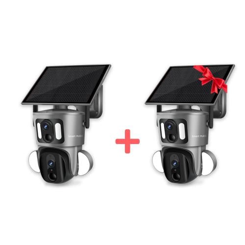 كاميرا مراقبة شمسية 4K مع اتصال 4G - اشترِ واحدة و...