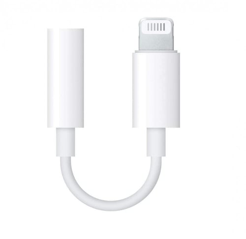 محول aux للايفون - لايتنينق إلى aux أبيض