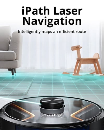 مكنسة كهربائية روبوت RoboVac X8 Hybrid من يوفي بقو...