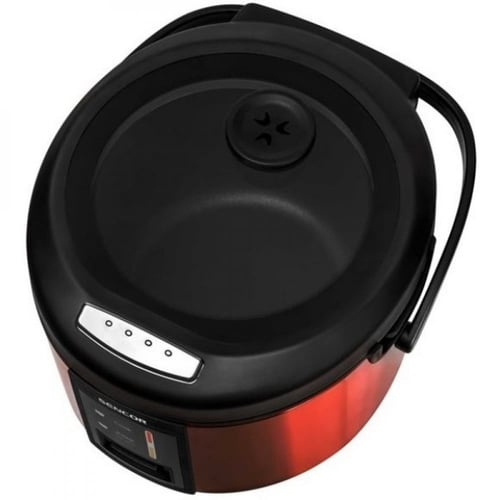 طاهيه الارز الكهربائيه سينكور 1.8 لتر 830 وات احمر