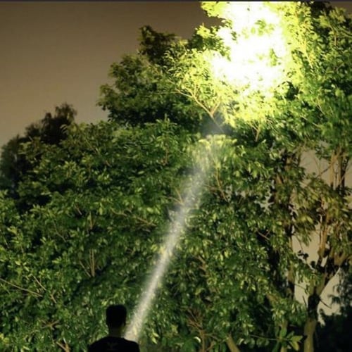 كشاف رحلات شحن USB فائق القوة بضوء محيطي واسع من D...