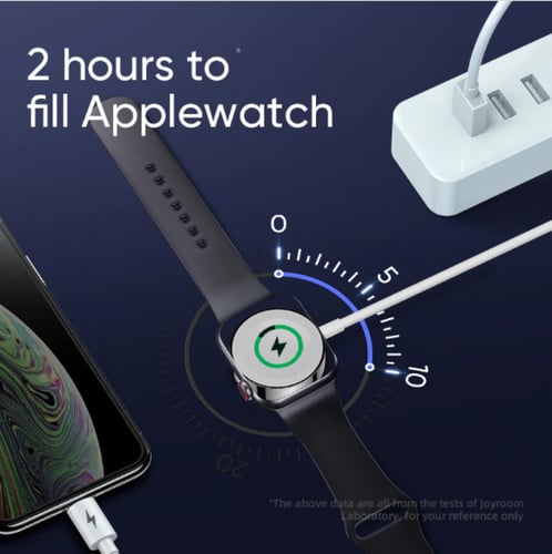 كيبل شحن مغناطيسي للساعة الذكية 2 في 1 من جيرومUSB...